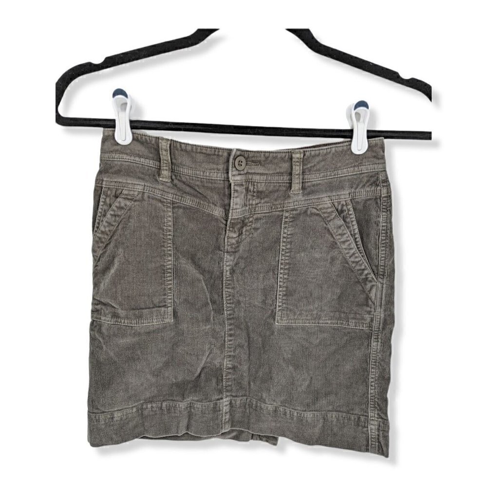 The North Face Nenana Corduroy Skirt Utility Women's Sz 2 (MEAS 29W X 16.5L)